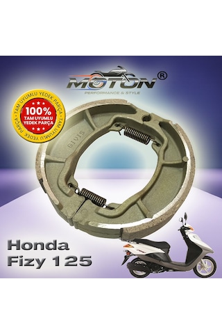 Honda Fizy 125 Arka Fren Balatası Kampana Tipi Yüksek Performans