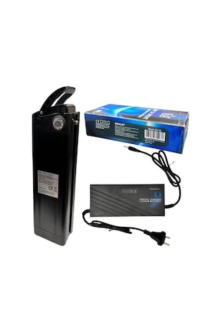 Rks Elektrikli Bisiklet Bataryası 36v 10ah Ve 36v 2a Lityum Li-ıon Akıllı Elektrikli Bisiklet Şarj Aleti Seti