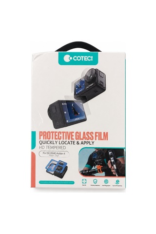Djı Osmo Action 4 Rabbit Cage Edition Ön Ekran, Arka Ekran Ve Lens Koruyucu Şeffaf