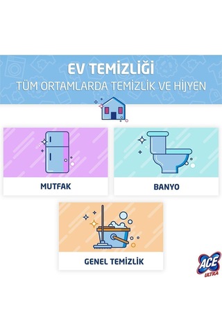 Ultra Köpük Çamaşır Susuz Çok Amaçlı 700ml X3 Adet Diğer