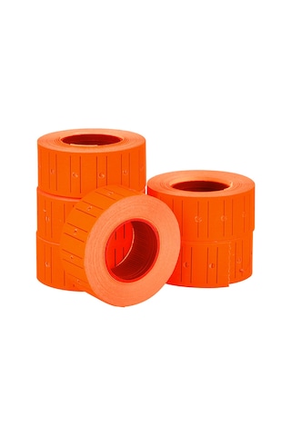 Motex Fiyat Etiketleme Makinası Kırmızı Floresan Etiketi