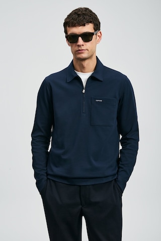 Lufian Erkek Lucas Smart Polo T-shirt 112040043 Koyu Lacivert Koyu Lacivert