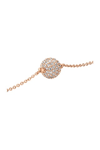 Pavã Crystal Pendant Bracelet Rose Gold Rose Gold