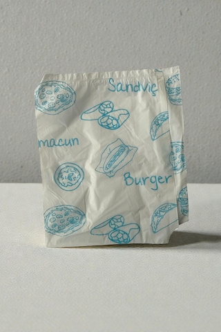 13x13 Cm Kalın Hışır Hamburger Poşeti - 2000 Adet - Hijyenik Burger, Tost Ve Sandviç Kılıfı