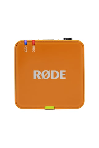 Wireless Go Gen 3 3.nesil, İki Vericili, 32-bit Kayıt Özellikli Kablosuz Mikrofon Seti Turuncu