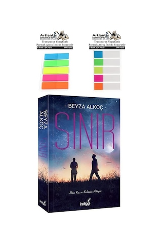 Sınır Beyza Alkoç 400 Sayfa 1 Adet Transparan Kitap Ayraç 2 Paket Mavi Kuş Ve Kafesinin Hikayesi