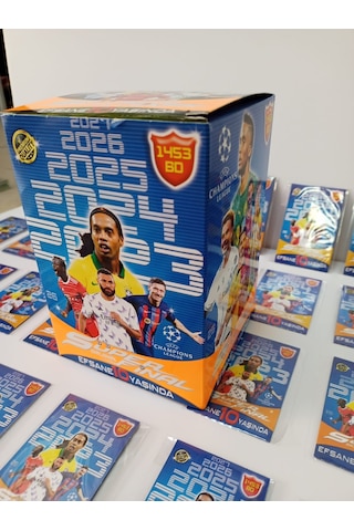 SÜPER FİNAL 2023 FUTBOLCU KARTLARI 200 POŞET 400 KART