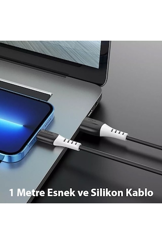 Hoco X82 Lightning To Usb 2.4 A Silikon Data Şarj Kablo