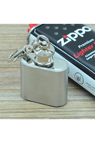 Sones 28mlcute Mini Taşınabilir Şarap Sürahisi Anahtarlıklı Kullanışlı Paslanmaz Çelik Cep Matarası