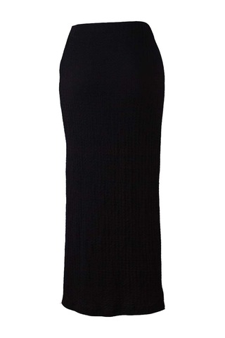 Trender Siyah Kadın Etek 6487 Siyah