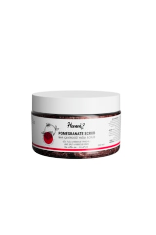 Homm Life Nar Çekirdeği Yağlı Bitki Tanecikli Scrub 250 ML