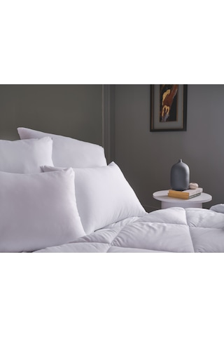 Doqu Home White Line Microfiber Yastık 50x70cm (700gr)