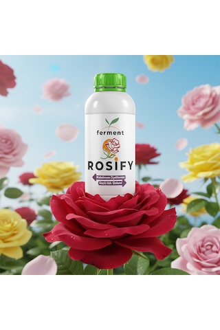 Rosify Üçlü 500 Ml 3 Adet Özel Gül Bakım Besini - Sarmaşık, Baston, Ve Saksı Gülleri İçin 500 ML