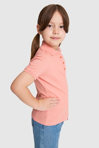 U.S. Polo Assn. Kız Çocuk Mercan Tişört Basic 50320287-vr204 Coral