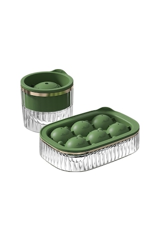 Tongxida Luckystar1 Hızlı Dondurucu Ev Gıda Sınıfı Buz Hokeyi Kalıbı Yeşil Yeşil