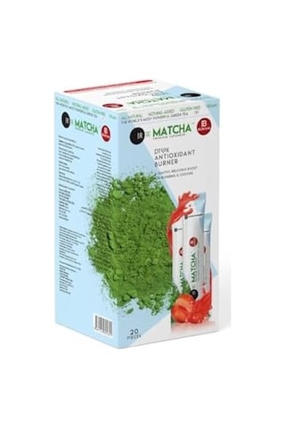 Japanese Matcha Tea Green Tea Detox Antıoxıdant Burner 6boxx 20 Pcs Aeropress
