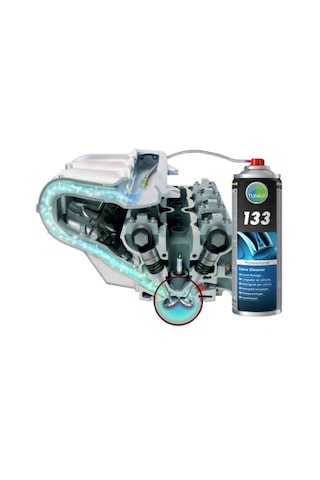Tunap 133 Benzinli Motor Emiş & Valf Temizleyici Seti 400 Ml