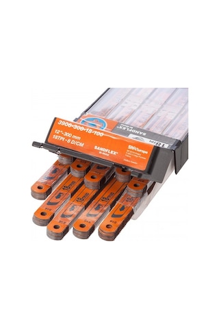 Bahco Sandflex Testere Laması 24 Diş 30 CM 10 Adet