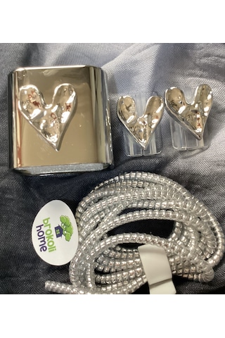 Brokoli Home Apple Uyumlu iPhone 18w/20w Şarj Kılıfı, Şarj Örme Aparatı, Kablo Koruyucu Aparatı,g.kalp Diğer