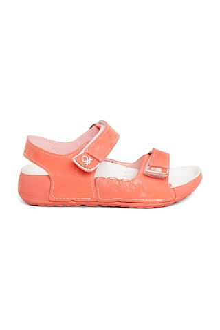 Benetton Bn-1237 Patik Kız Çocuk Sandalet Turuncu-turuncu Turuncu