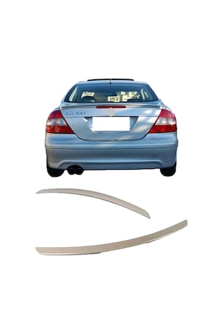 Mercedes W211 Clk Uyumlu Yedek Parça Bagaj Üstü Amg Spoiler Pla