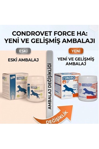 Condrovet Force Ha Köpek Eklem Desteği 120 Tablet