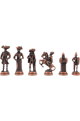 Satranç Taşı İsteyene Gifthome Battal Metal Antik İs