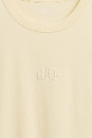 Gap Erkek Everyday Soft Mini Logo Detaylı Sarı T-shirt-14307