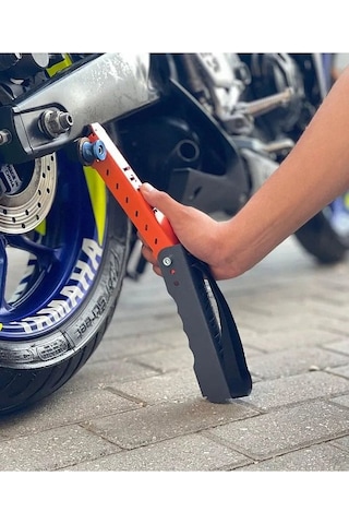 Motosiklet Taşınabilir İttir Maşa Krikosu Motor Lifti Teker Döndü