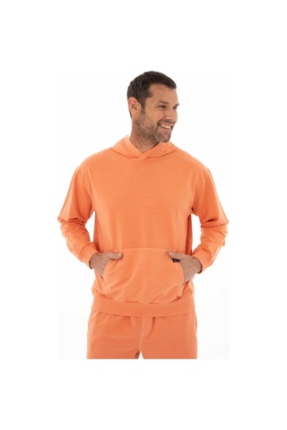 AR-MA Arma Erkek Oversize 2 İplik Kanguru Cepli Kapşonlu Sweatshirt 001