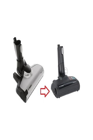 Bosch Unlimited Bcs Seri Şarjı Süpürge Başlığı Siyah Renk