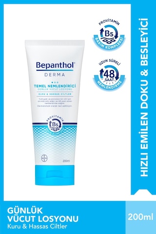 Bepanthol Derma Temel Nemlendirici Günlük Vücut Losyonu
