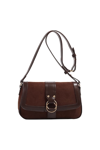 Charhp&kejnt Retro Çanta Buzlu Omuz Askılı Çanta Kahve Kahverengi