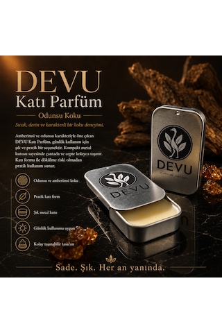 Devu Katı Parfüm EDP 10 G