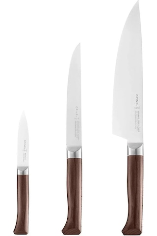 Opinel  Forges 1890 Paslanmaz Çelik 3'lü Şef Bıçak Seti