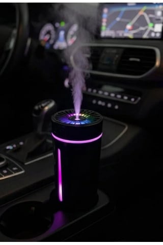 Katjmer Kt-h10 Şarjlı 7 Renkler Yıldızlı Gökyüzü Lamba İle Led Usb Araba Hava Nemlendirici