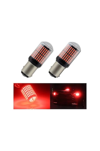 2 Adet12v 93 Led Tek Duy Turuncu Mercekli 33 Ledli Ampul