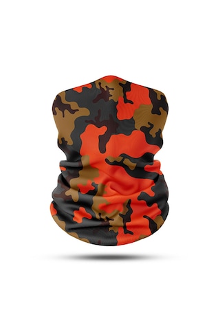 Vexo Camouflae Baf Bandana Turuncu