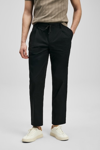 Lufian Malrıc Smart Erkek Chino Pantolon Slim Fit Siyah Siyah 111190364100100