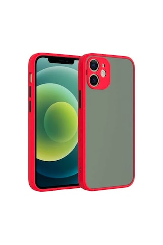 Apple iPhone Uyumlu 12 6.1inç Kamera Korumalı Premium Silikon - Kılıf- 5775 Lila
