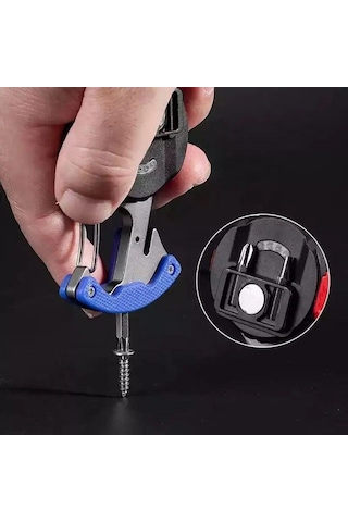 Pro El Feneri Çok Fonksiyonlu Fener Usb Çakmak Ve Tornavida Özel Siyah