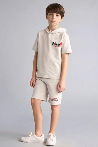 Defacto Sweatshirt Kumaşı 2li Takım Erkek Çocuk H0327a826smgr503 Gri-gr503