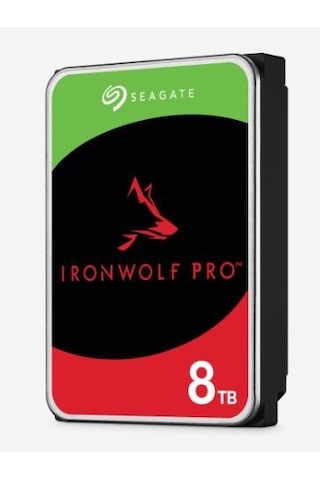 Seagate Ironwolf Pro ST8000NT001 3.5" 8 TB 7200 RPM SATA 3 NAS HDD