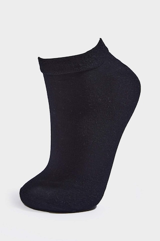 Defacto Erkek Dikişsiz 5li Bambu Patik Çorap H0285axnsbk23 Siyah-bk23