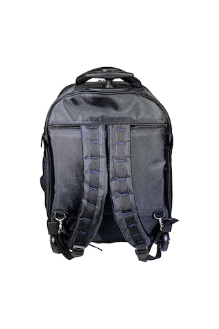 Chanta Tc620 Sırt Ve Çekçekli Takım Çantası 49x36x26cm - Su Geçirmez Polyester Denim Kumaş