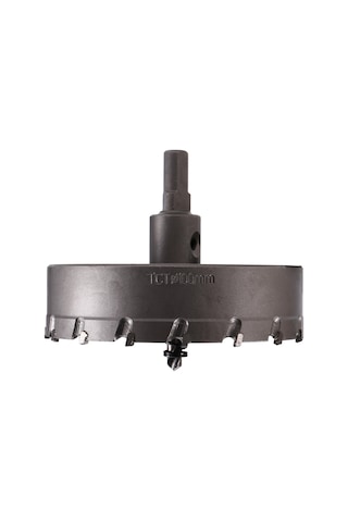 Delik Testeresi 100mm Sert Alaşımlı Genişletilmiş Delik Testeresi Metal Demir Ahşap