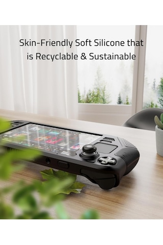 Steam Deck Oled/lcd Uyumlu Silikon Koruyucu Kılıf Siyah M53