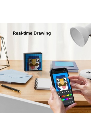 Divoom Timebox Evo 16x16 Led Ekranlı Pixel Art Bluetooth Hoparlör