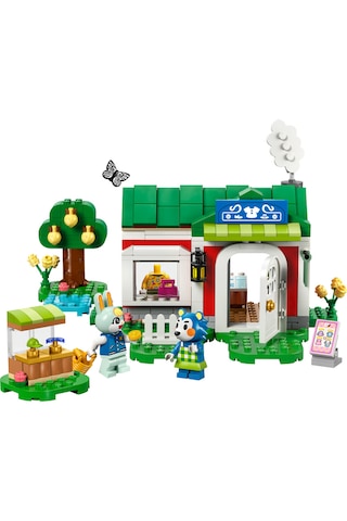 LEGO® Animal Crossing™ Able Sisters Giyim Mağazası 77055 - 6 Yaş ve Üzeri Çocuklar için Yaratıcı Oyuncak Yapım Seti (322 Parça)