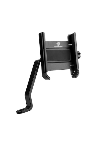 Cyclıngbox-yükseltilmiş Alüminyum Alaşım Bisiklet Cep Telefonu,ya18857b-3 Siyah